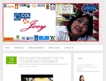 Tablet Screenshot of colmejoey.com